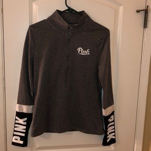 vs PINK half zip jacket